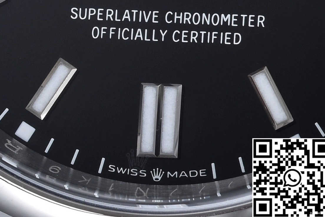 Factory Oyster Dial Black 41MM Rolex Clean M124300-0002 Perpetual 1124